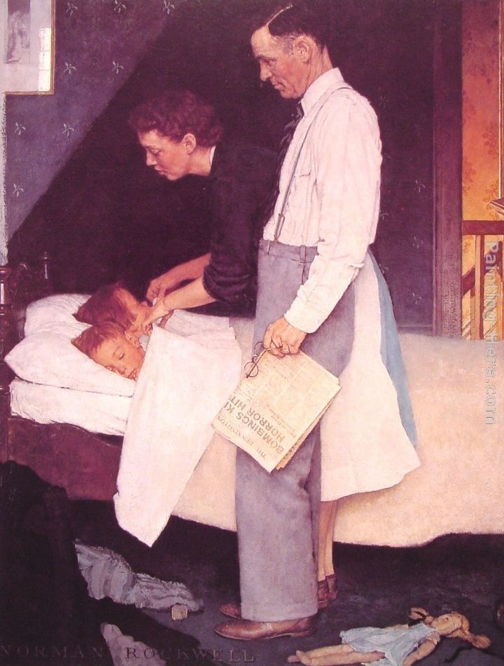Norman Rockwell Freedom From Fear